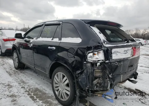 2009 Lincoln Mkx z USA, uszkodzony, nr VIN 2LMDU88C29BJ06920